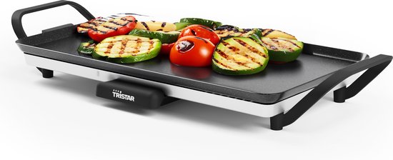 Tristar Backblech – BP-2667 – 2000 W – Gourmet, Grillplatte M 46 x 26 cm – 4–6 Personen