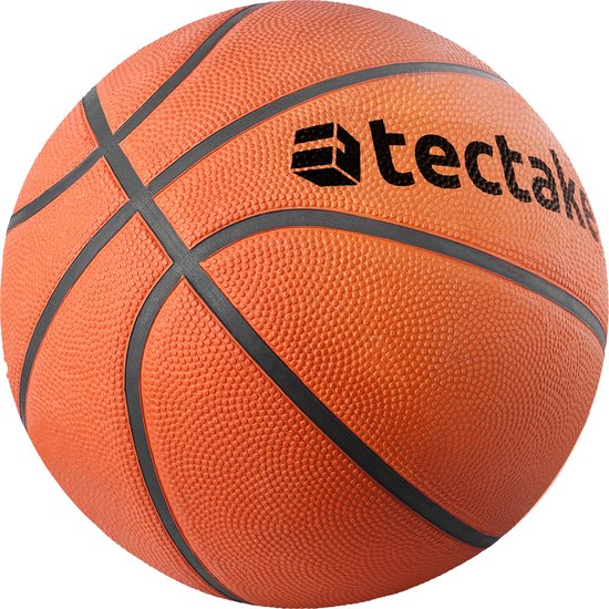 tectake - Basketballständer 230-305cm Basketballring Basketballanlage mit Rollen - inkl. Ball und Pumpe