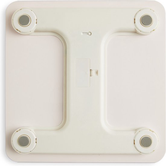 Technosmart Waagen - Personenwaage - Slim - Batteriebetrieben - 180 kg - 2 x 28 x 28 cm