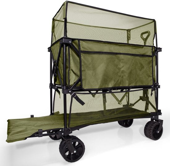 Herr Fold Bolderkar - XXL - faltbar - 400L - Grün