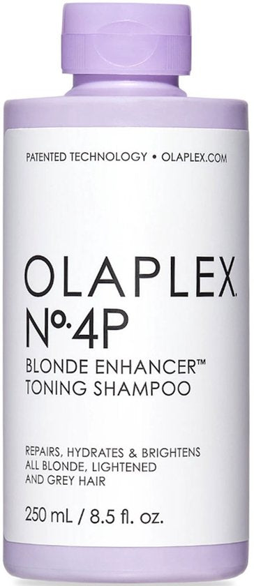 Olaplex No. 4P Blonde Enhancer Toning Shampoo | 250 ml | Für blondes und graues Haar