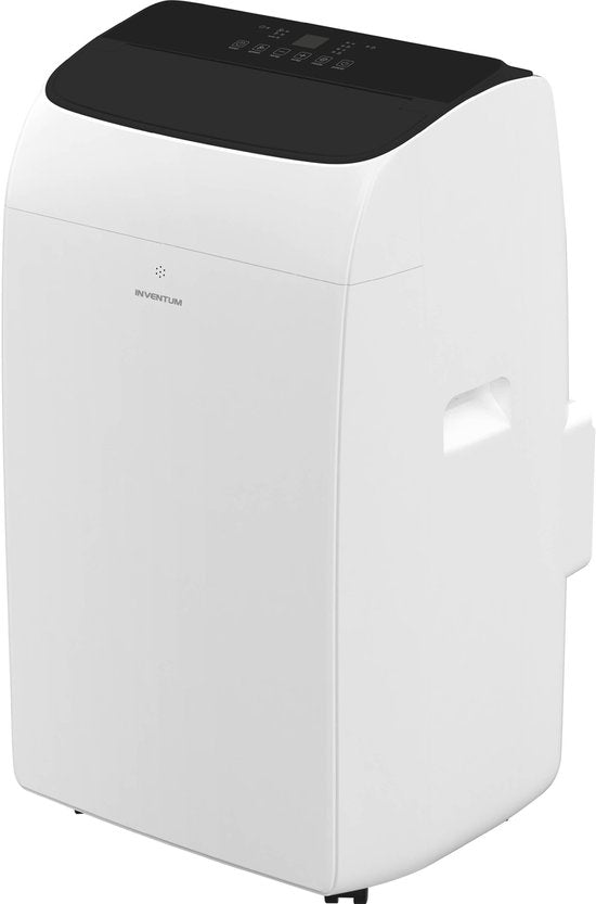 Inventum AC126WH Mobile Klimaanlage – 12.000 BTU – 4-in-1 – Kühlen, Heizen, Ventilator, Luftentfeuchter – Bis zu 105 m³ – Dichtungsset – Weiß