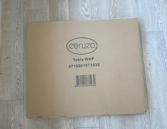Ceruzo Wandtisch - Klapptisch - 80x40x75 cm - klappbare Tischplatte - Laptop-Tisch - Weiß
