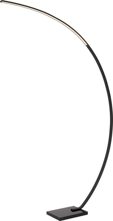 Lucide CURVE – Bogenlampe – LED, dimmbar – 1x15 W, 2700 K – Schwarz
