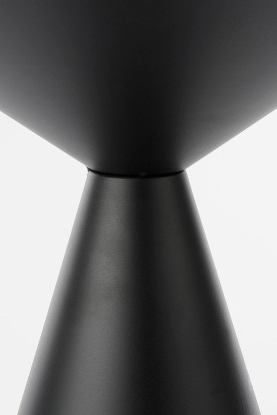Mica Decorations Royale Beistelltisch - H55 x Ø40 cm - Metall - Schwarz