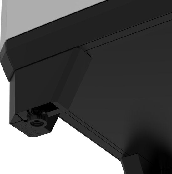 Keter Linearer Lagerungsschrank niedrig - 1 Regal - 39x68x90cm - Schwarz/Grau