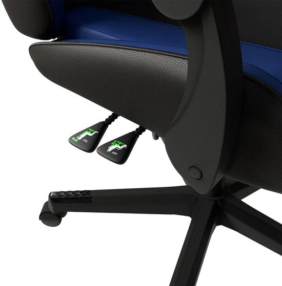 Gaming-Stuhl / Bürostuhl HyperSeat - Schwarz / Blau