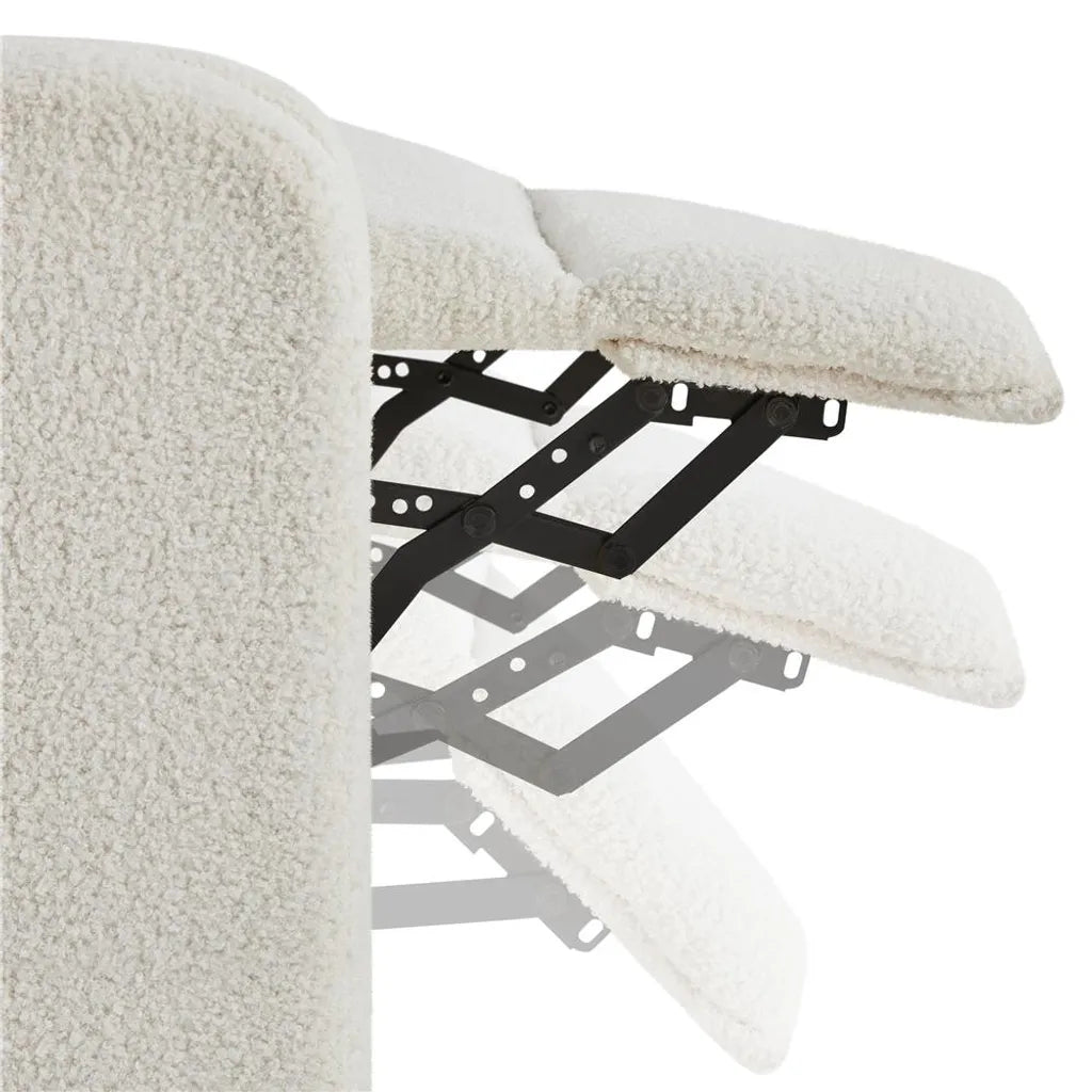 Yaheetech Relaxsessel, TV-Sessel mit Schlaffunktion, Weiß
