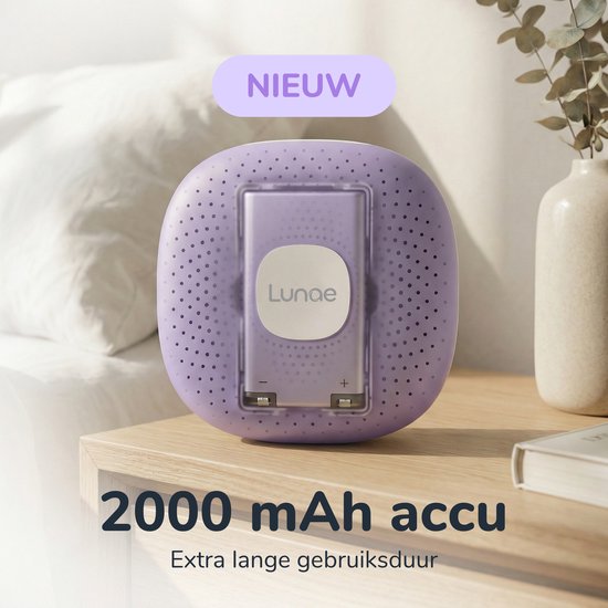 Lunae White-Noise-Gerät – Lavendel-Lila