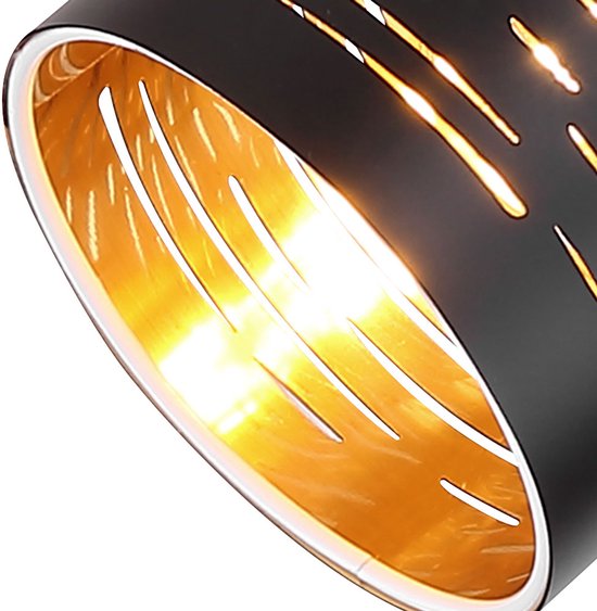 Globo – Strahler – TUNNO – schwarz – Metall – Aufbaustrahler – E14 – 15342-2