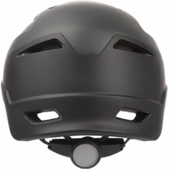 Polisport E-City Speed Pedelec Fahrradhelm – L (59 bis 61 cm) Geeignet für Mopeds – Schwarz