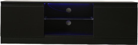 TV-Möbel Sideboard - TV-Schrank - 120 cm breit - schwarz