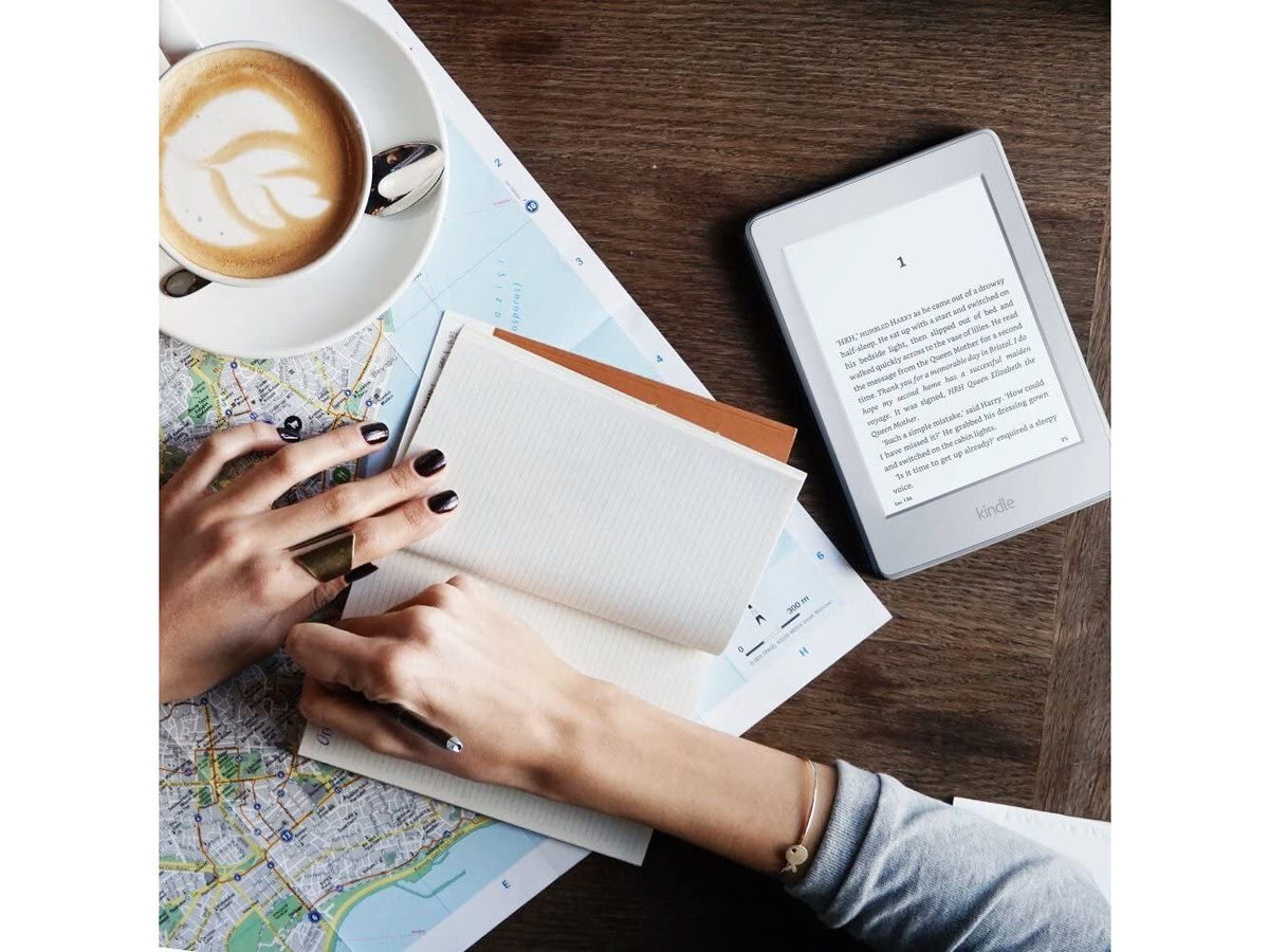 Amazon Kindle Paperwhite E-Reader, 7. Generation, WLAN – 6-Zoll-Display mit 300 ppi – generalüberholt – 169 x 117 x 9,1 mm
