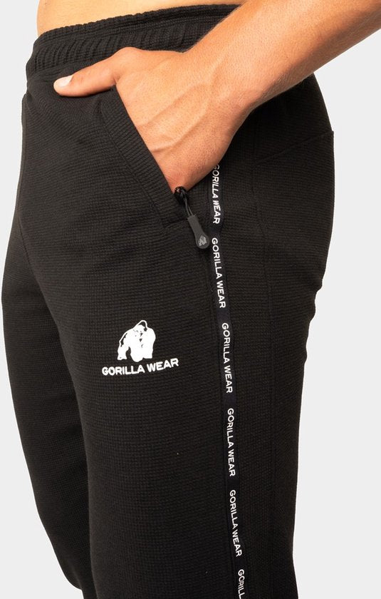 Gorilla Wear Harvey Trainingshosen - Schwarz - 4XL