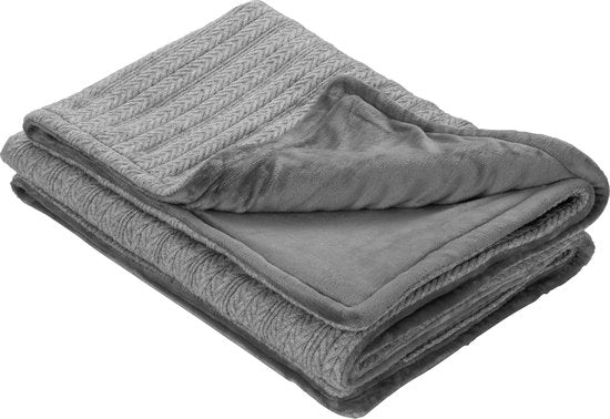 Decoways – Medisana Heizdecke HB 680, 160 x 120 cm, grau
