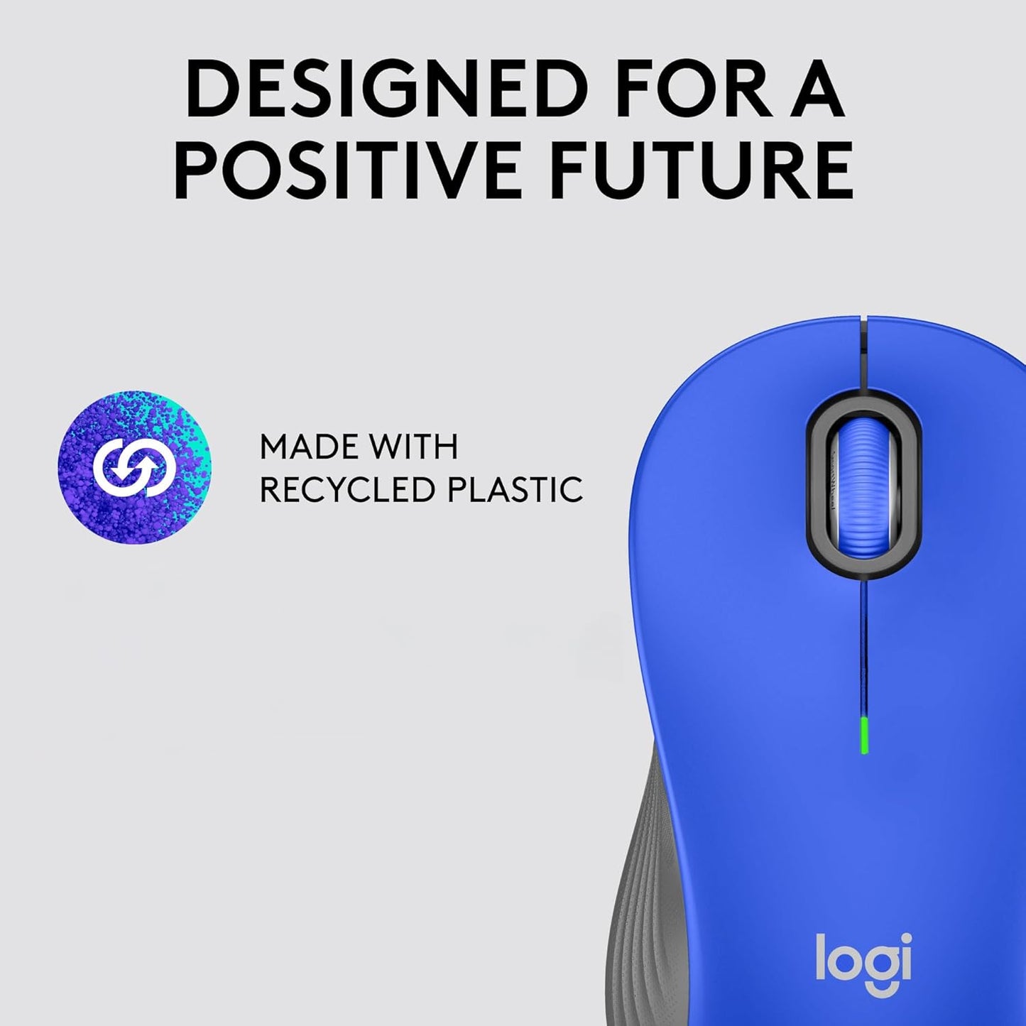 Logitech Signature M550 L kabellose Maus – Blau