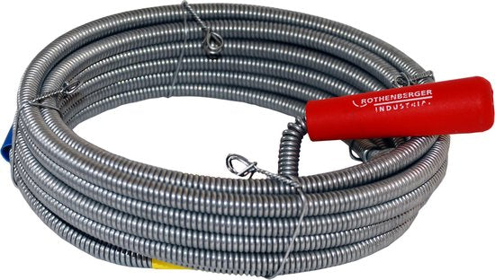 Rothenberger Abflussreinigungsfeder – 5 m, Ø 9 mm