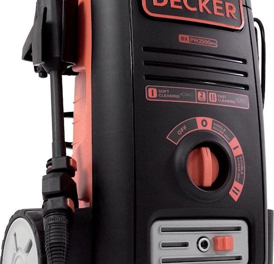 BLACK+DECKER Hochdruckreiniger BXPW2500DTS - 150 bar - 2500 Watt - Max Durchfluss 810 l/h