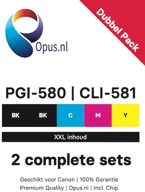 10er-Pack Hausmarken-Patronen für Canon (XXL-Tintenkapazität - Schwarz & Farbe - 28 ml / 13 ml - Multicolor)