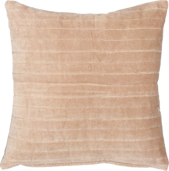 In The Mood Collection Balboa Dekoratives Kissen - L45 x B45 cm - Beige
