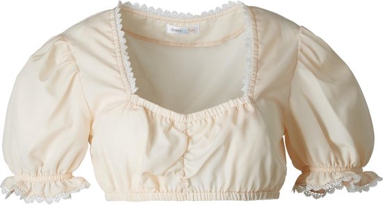 Dressforfun Dirndlbluse Anni L - Faschingskostüm Kostüm Halloween Kostüm Fasching Kostüm Fasching Partykleidung - 303047