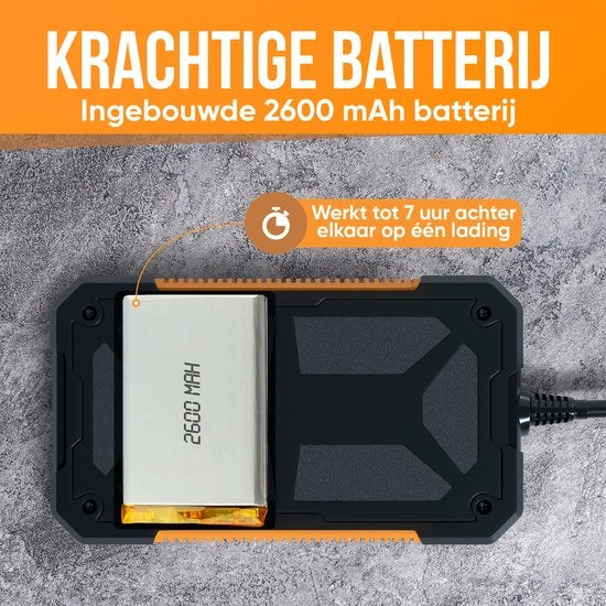 Strex - Inspektionskamera/ Endoskop - 5m Kabel - 4,3-Zoll-LCD-Bildschirm - IP67 Wasserdicht - Inkl. 32gb microSD - Schwarz/Orange