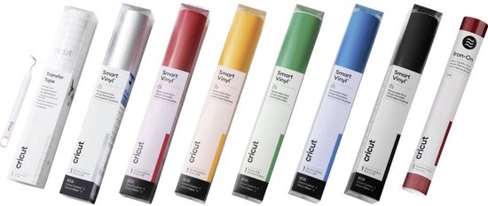 Cricut-Materialpaket für Einsteiger für Cricut Explore 3 und Cricut Maker 3