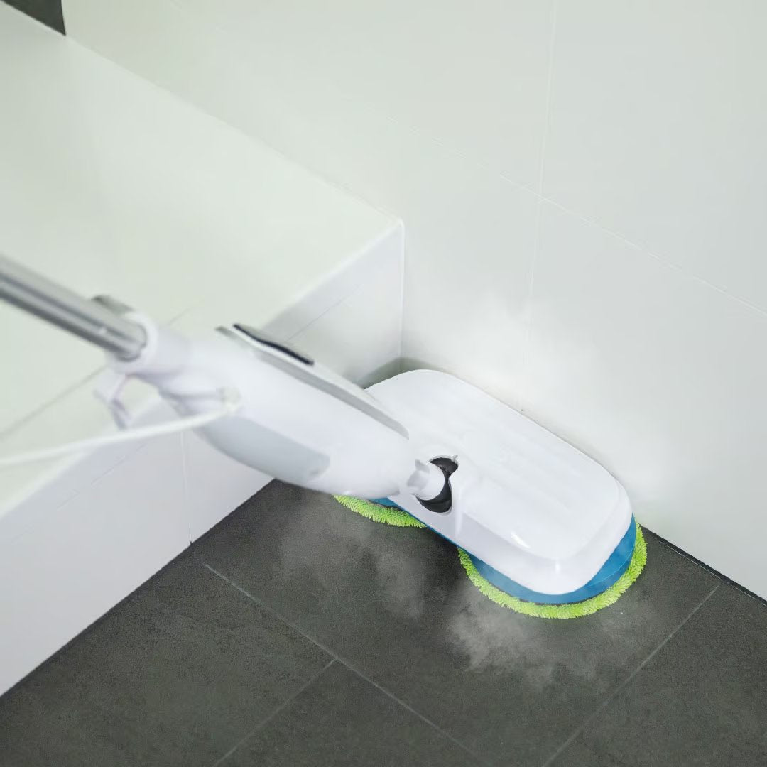 Livington Steam Twister Dampfreiniger – Rotierender Reinigungskopf – 3-stufige Dampfregulierung – inklusive Zubehör