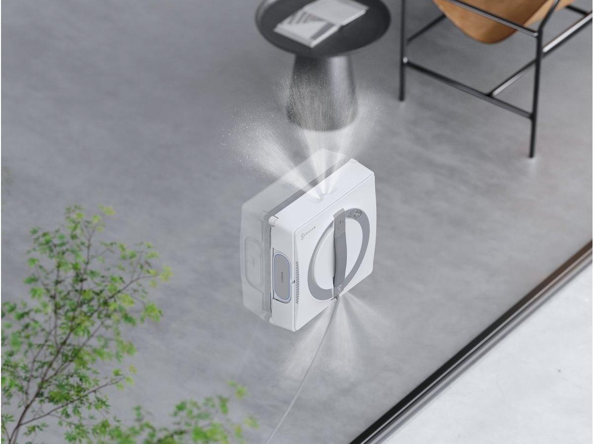 Ecovacs Winbot W2 Pro Omni Fensterreinigungsroboter – Fortschrittliche Navigation – Selbstreinigend – Weiß