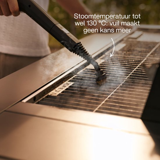 Techweise TS3 – Dampfreiniger – Reinigungsgerät – 2600 W, 4,2 bar Dampfdruck – Nass- und Trockendampf – Für Fußböden, Badezimmer, Auto und mehr – 5 m Kabel – Innerhalb von 1 Minute aufgeheizt