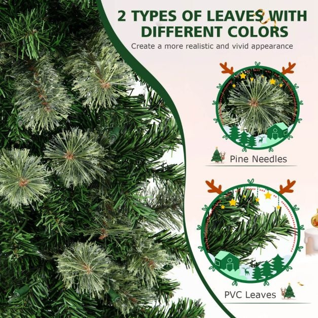 Halber Weihnachtsbaum Coast - 150 LED - 210 cm