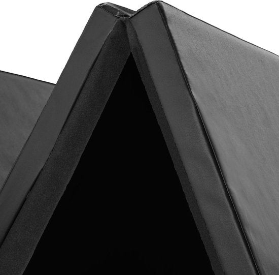 tectake - Gymnastikmatte - Abmessung 240 x 120 x 5 cm - schwarz - 403638