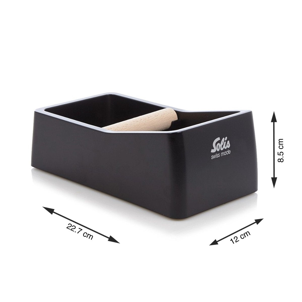 Solis Coffee Knockbox - Kaffeeklopfer - Schwarz