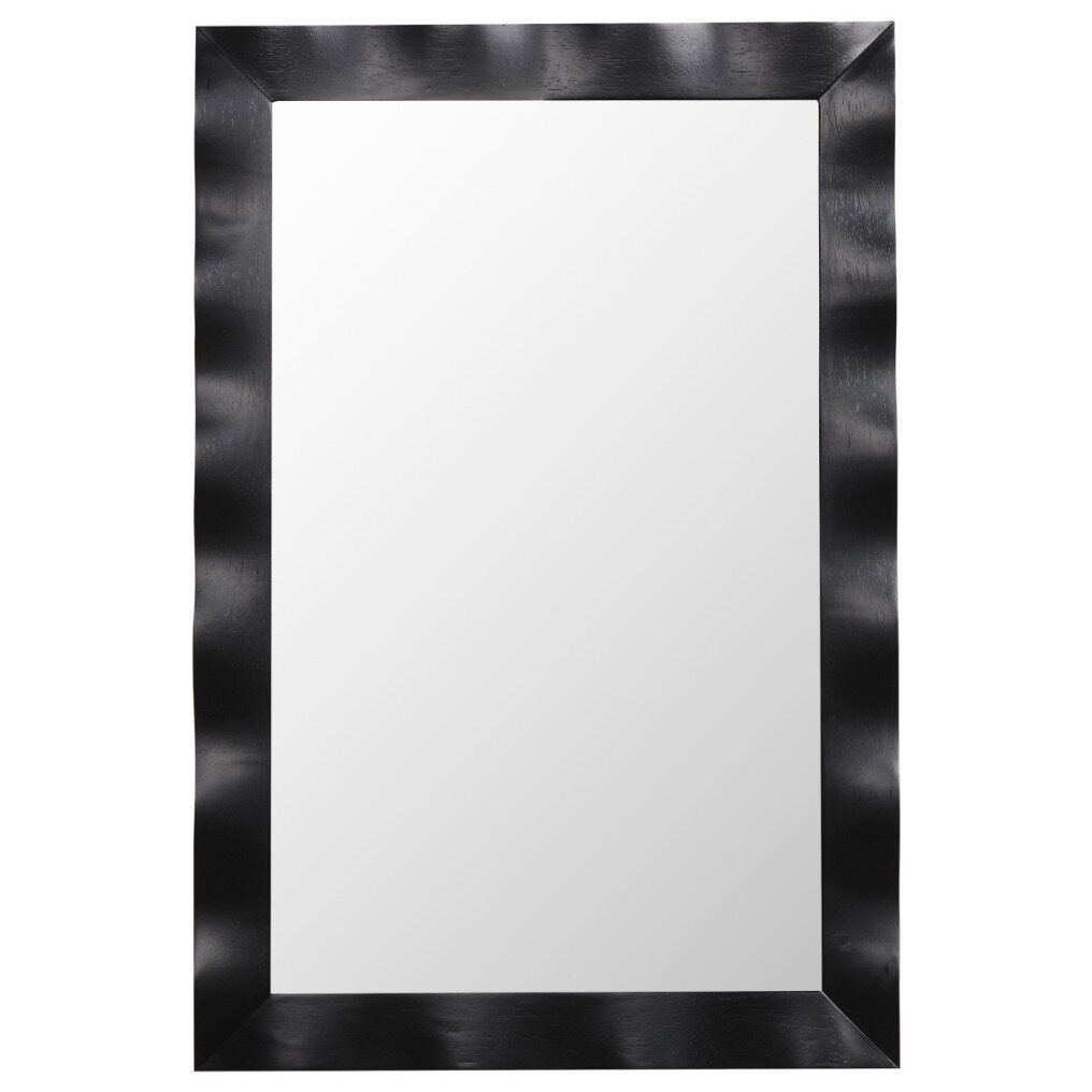 Coast WoodLuxe Wandspiegel 106 x 71,5 cm - Rustikaler Holzrahmen Natur