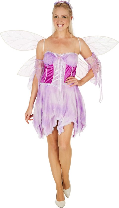 dressforfun - Damenkostüm verzauberte Fee L - kostüm kleid kostüm halloween verkleiden partykleidung karneval kostüm karneval partykleidung - 301137