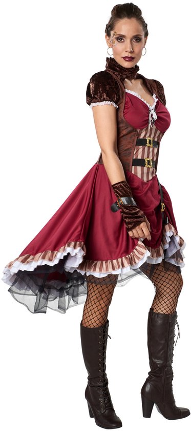 Dressforfun Faschingskostüm Steampunk Edelfrau – Damen – Größe S