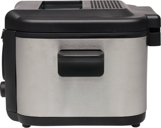 Tristar Fritteuse 2,5 Liter – FR-6878 – Fritteuse 1600 W – Klappbarer Griff – Schwarz