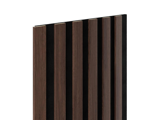 Marbet Akustik-Holzpaneel – Schwarze Eiche – Schwarzer Filz – 2er-Set