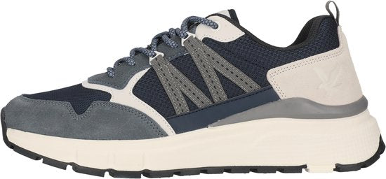 Lyle & Scott Lennox Sneaker, niedrig – Blau – Größe 44