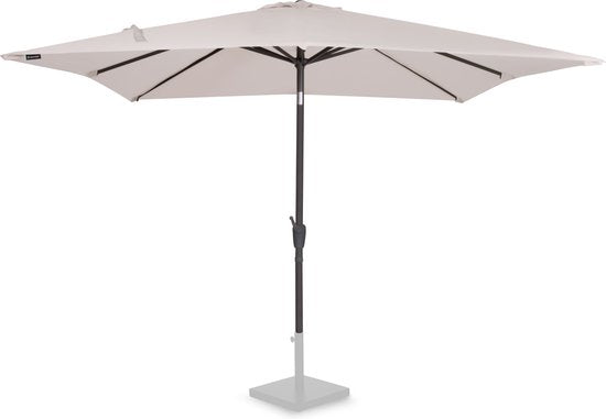 VONROC - Premium Stick quadratischer Sonnenschirm Rosolina - Inkl. Schutzhülle - UV-beständiges Tuch - 280x280cm - Beige