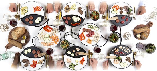 Princess Dinner4All 103082 – Gourmet-Set – Grill- und Backplatte – für 2 Personen – spülmaschinenfest – PFAS-frei