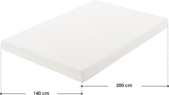 Kaltschaummatratze - 140 x 200 cm - Hoher Schlafkomfort & ergonomische Körperanpassung