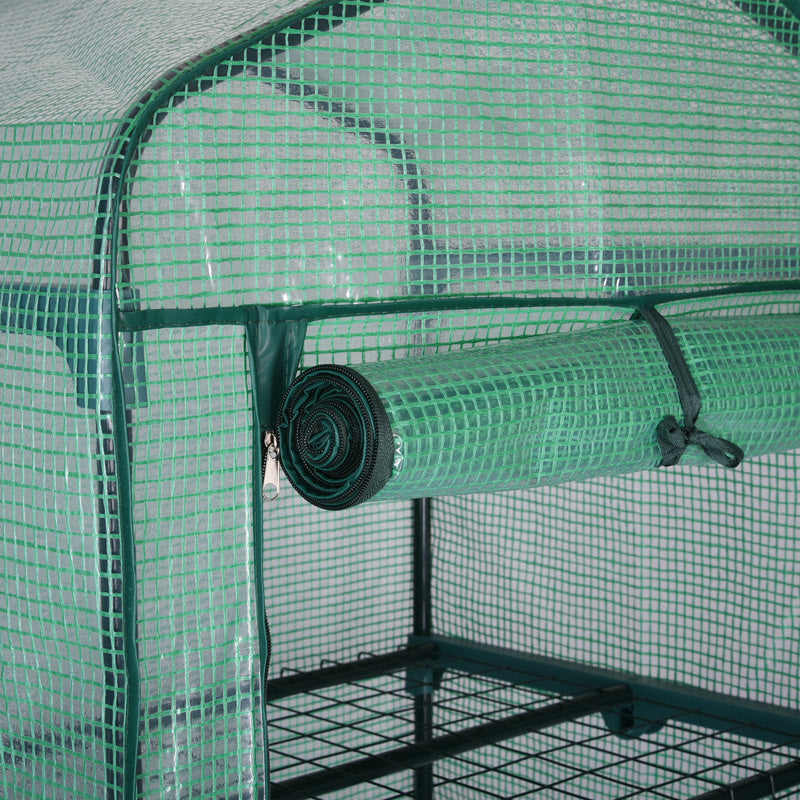 Gardebruk Poly-Gewächshaus 126x49x69cm