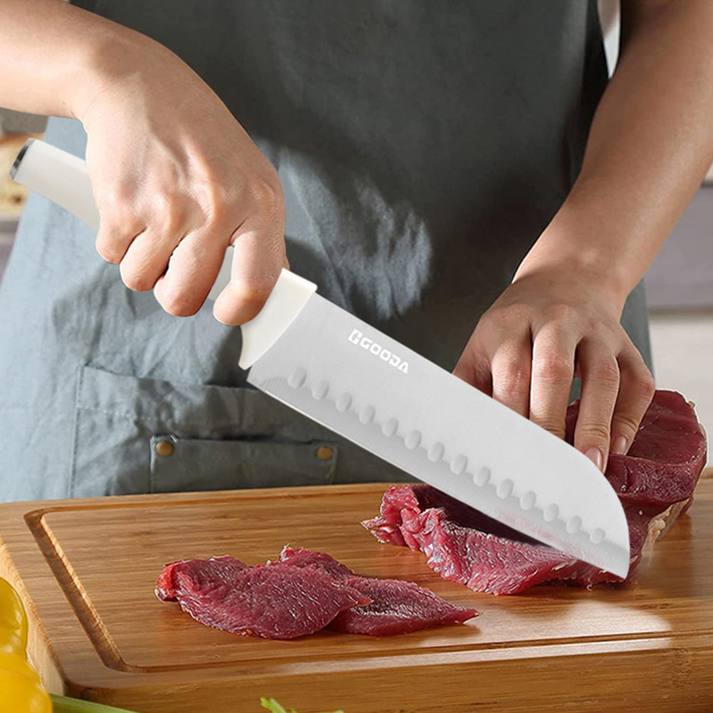GOODA MasterChef Messerblock mit Messern und Schere