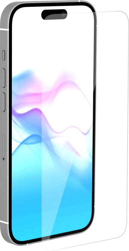 BeHello Displayschutzfolie Glas iPhone 15 Plus - High Impact