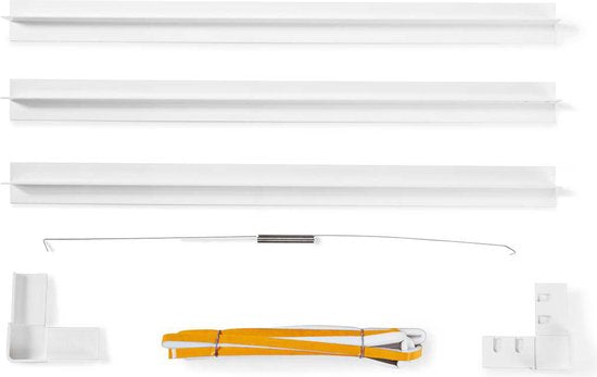 Nedis Universal-Stapelset für Waschmaschine und Wäschetrockner – Universal – 605 mm – Weiß
