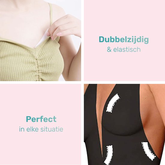 Soft & Silky Fashion Tape - 5 Meter - Doppelseitig - Klebeband - Kleidungsband - Brustband - Brustwarzenabdeckung