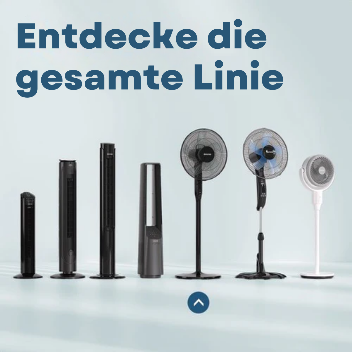 Auronic Stativventilator - Standventilator - Luftkühler - Boden- und Tischventilator - 3-in-1 - 12 Geschwindigkeiten - Leise - Mit Fernbedienung - Schwarz