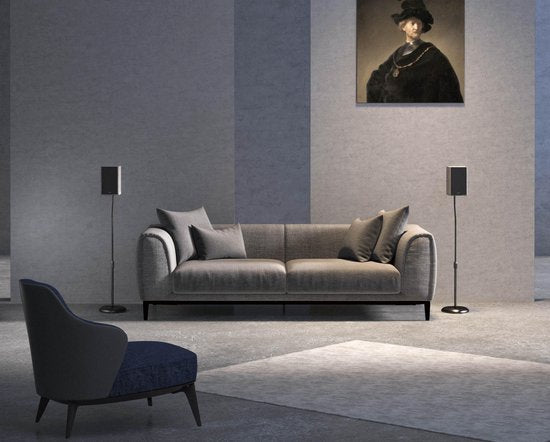 Lautsprecherständer universal - Bodenständer Lautsprecher - höhenverstellbar - 2er Set