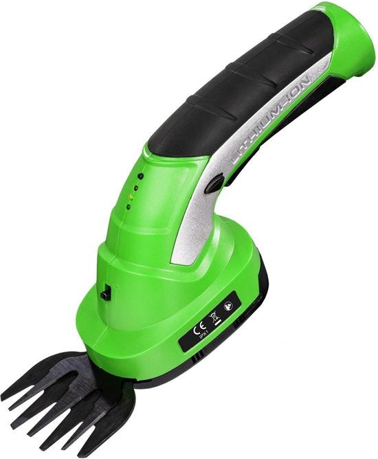 tectake Heckenschere - inkl. Teleskopstiel und 2 Aufsätzen - 401542